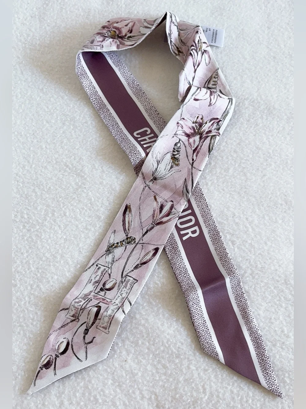 Dior Jardin  D’hiver Mitzah Silk Scarf